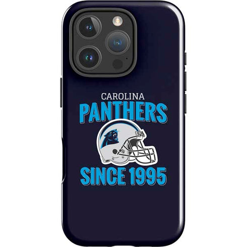 NFL Carolina Panthers Helmet iPhone 16 Pro Max Impact Case